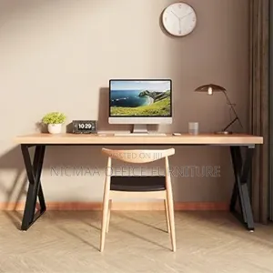 Office Desk: Modern Solid Wood Multipurpose Desk