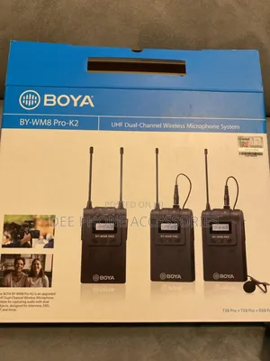 Boya by Wm8 Pro 2 Person Professional Wireless Mic