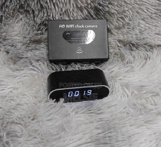 Smart Wifi Clock Camera Home Surveillance - main view