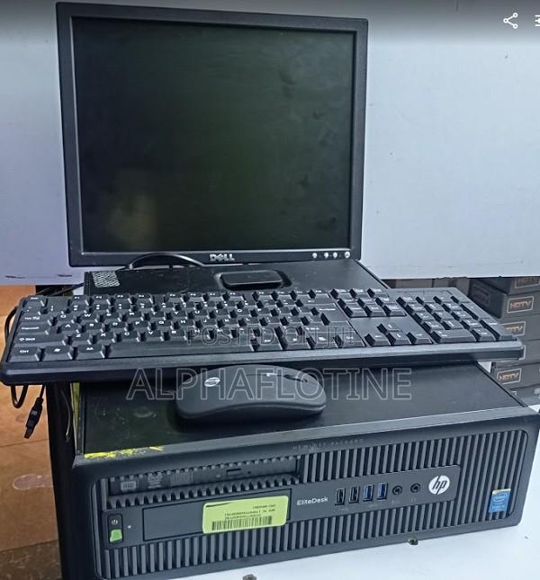 Desktop Computer HP EliteDesk 800 4GB Intel Core I5 HDD+SSD 500GB - thumbnail 2
