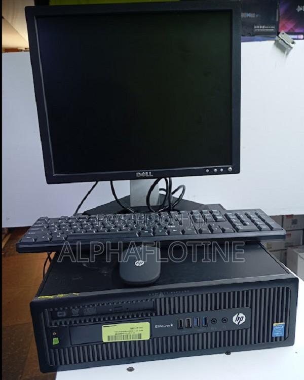 Desktop Computer HP EliteDesk 800 4GB Intel Core I5 HDD+SSD 500GB - thumbnail 3