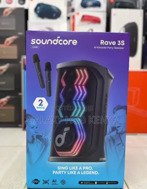 Speakers
Soundcore Rave3 Bluetooth Speaker With 2 Mics