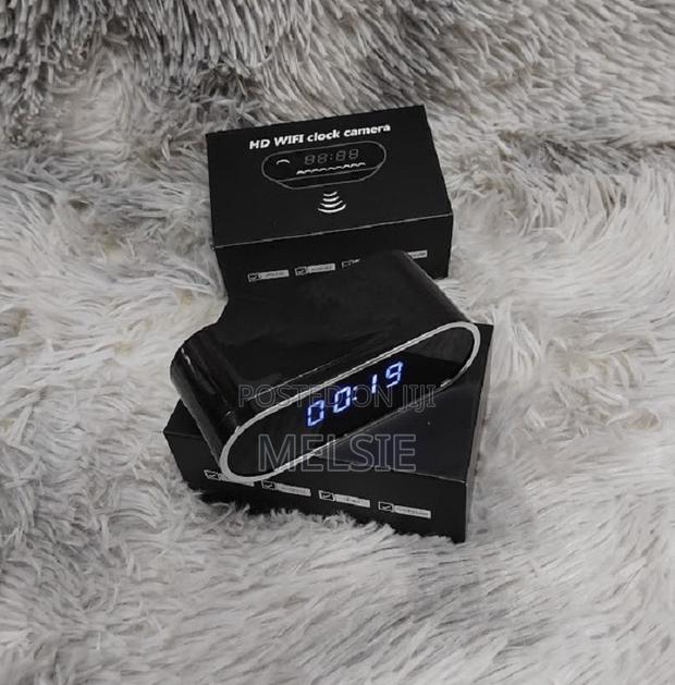Table Ir Night Vision Wifi Clock Camera - main view