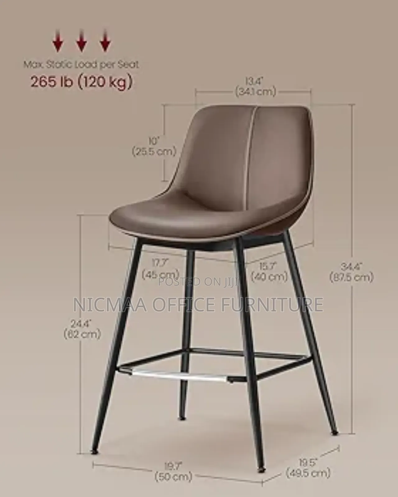 Bar Stools: Elegant Counter Bar Stools