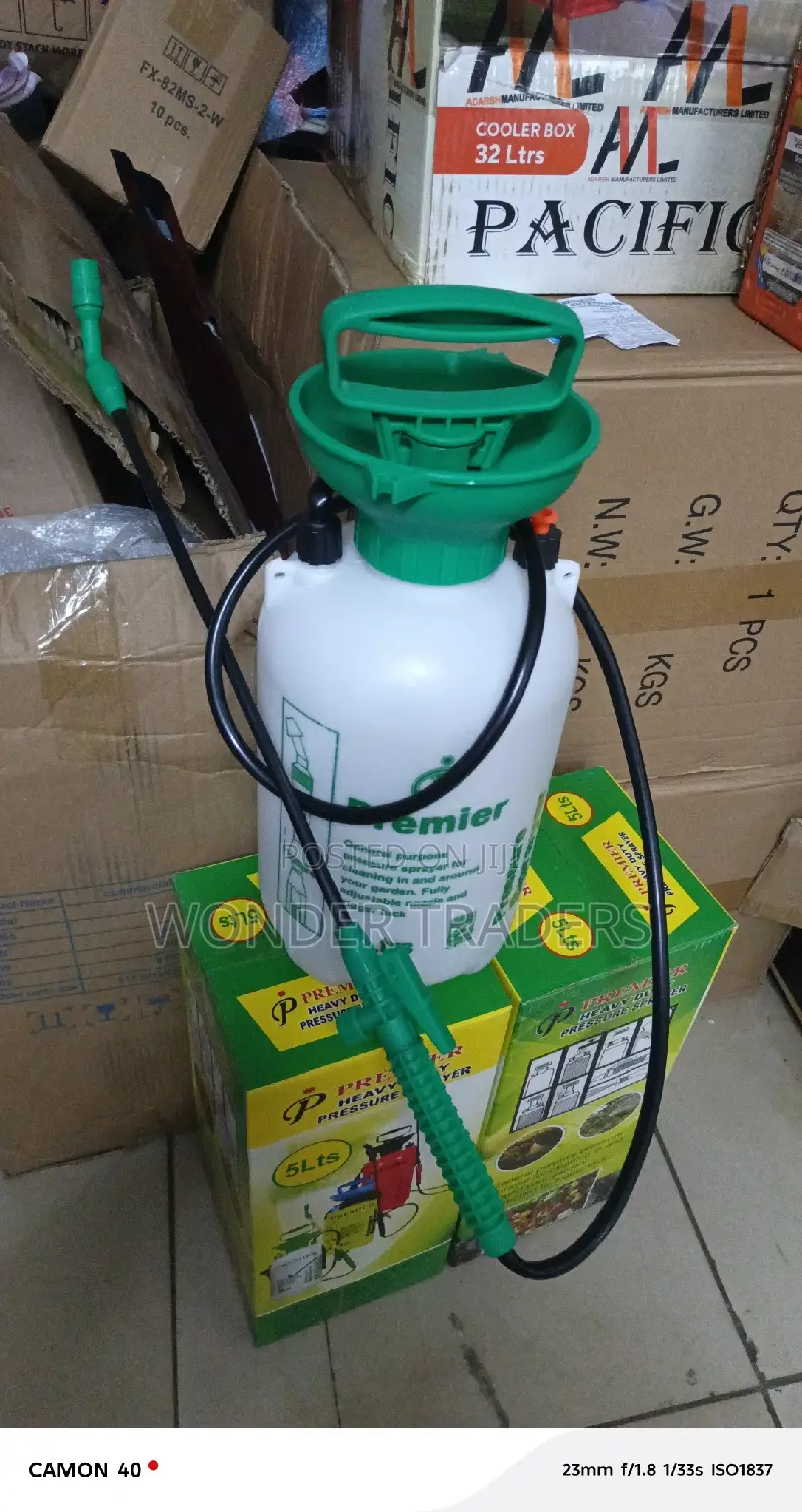 Premier Heavy Duty Pressure Sprayer White 5l.