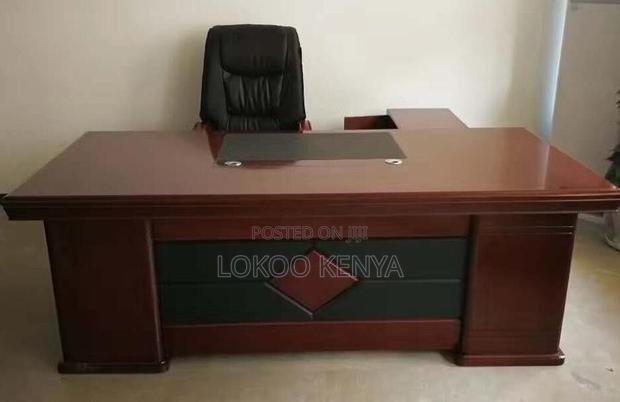 Office Desk: Boardroom Office Table – Mahogany 1600mm - thumbnail 4