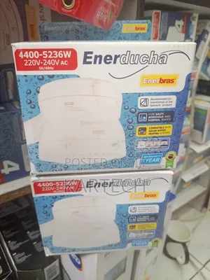 Enerbras Enerducha 3t Instant Shower Water Heater 4400-5236w