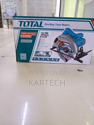 Total 1200w 185mm(7-1/4") Corded Circular Saw 5000rpm