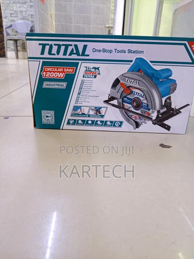 Total 1200w 185mm(7-1/4") Corded Circular Saw 5000rpm