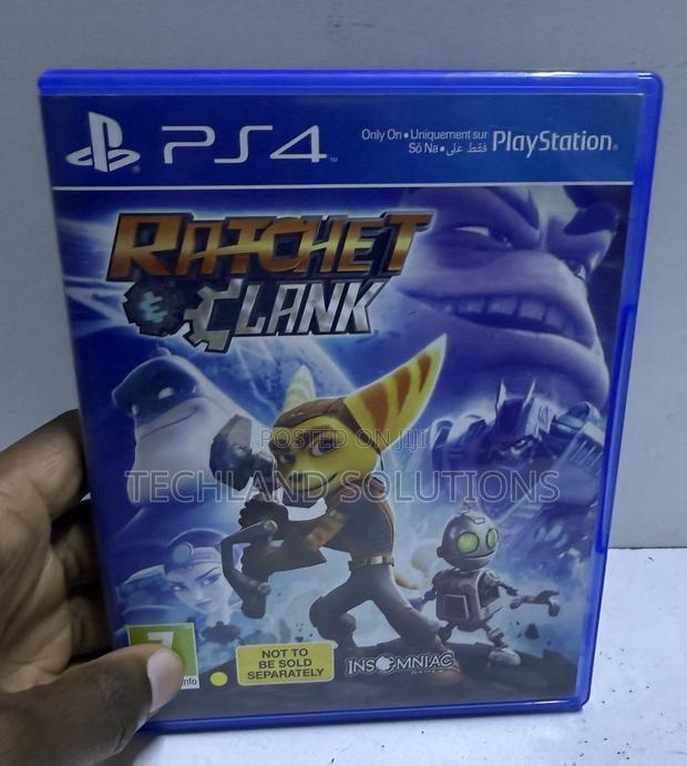 Moderately Used Ratchet and Clank Ps4 Game - main view
