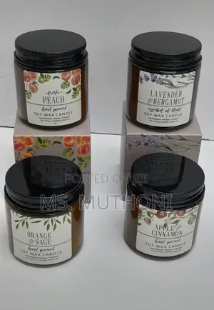 Nature by Nature Decorative Scented Light Candles *