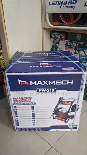 Maxmech Pw-210 Gasoline High Pressure Washer.