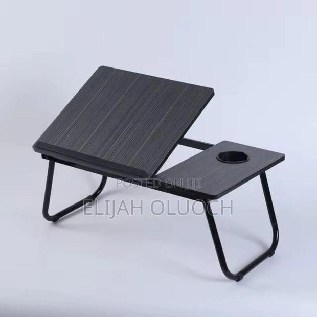 Adjustable Tilting Laptop Folding Table Stand Desk - thumbnail 3