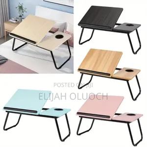 Adjustable Tilting Laptop Folding Table Stand Desk