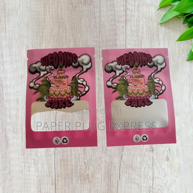 Wedding Cake Small Ziplock Smell Proof Bag - 1g (100 Pcs) - thumbnail 2