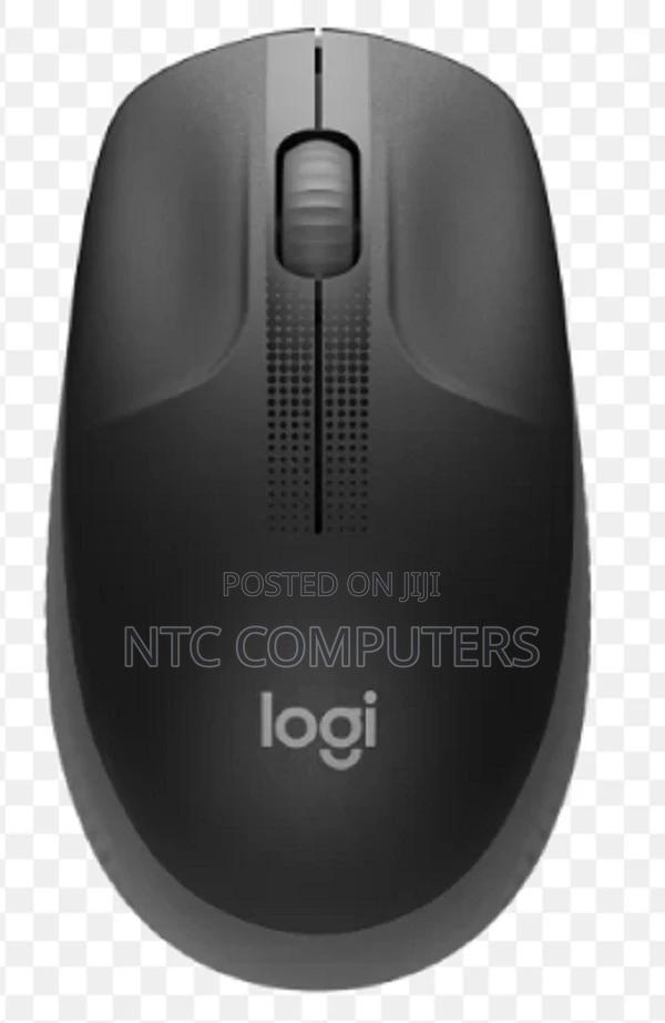 Logitech M190 Full-Size Wireless Mouse - Charcoal