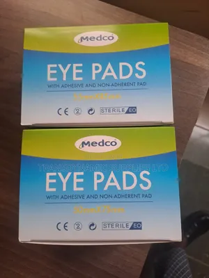 Sterile Eye Pads With Adhesive Pad