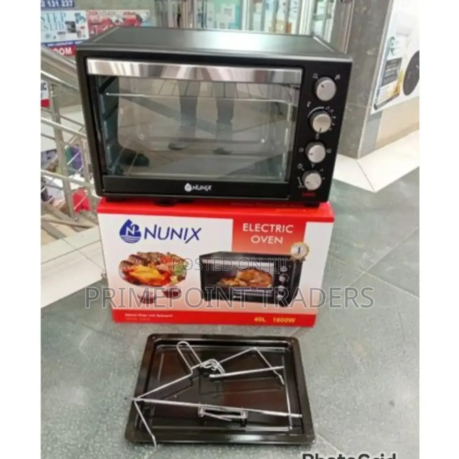 Nunix 20 Litres Electric Rotisserie Oven✓