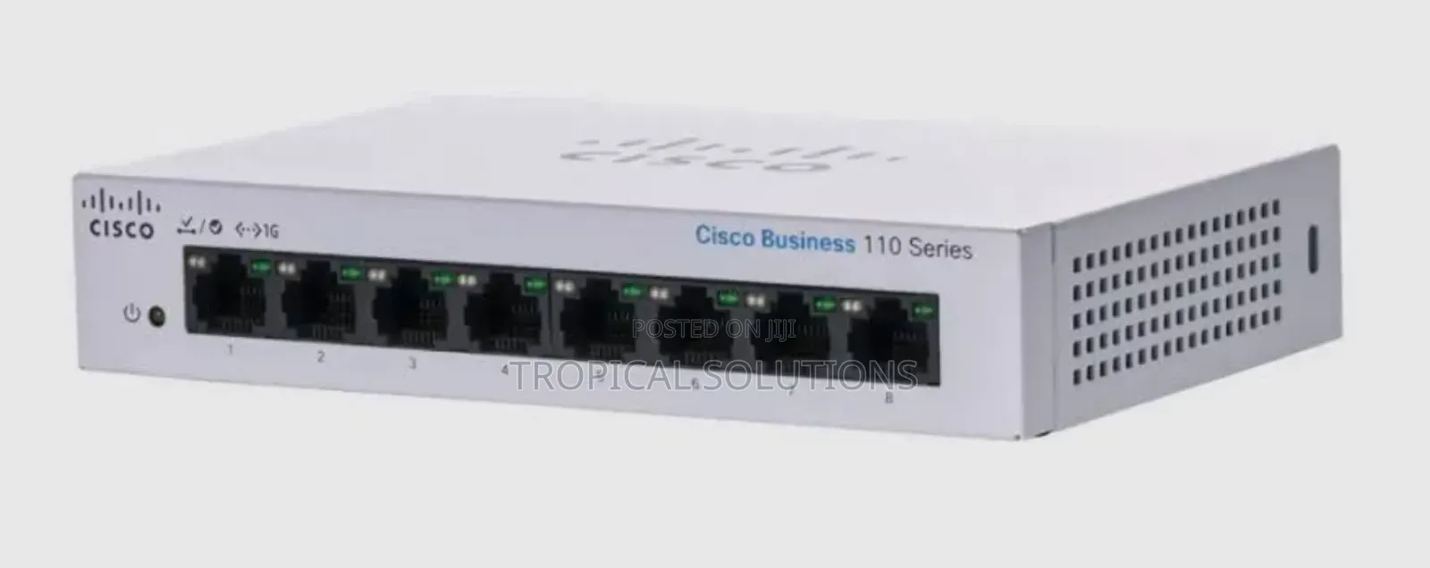 Cisco Cbs110-8t-D-Uk Unmanaged 8-Port Gigabit Switch Non-Poe