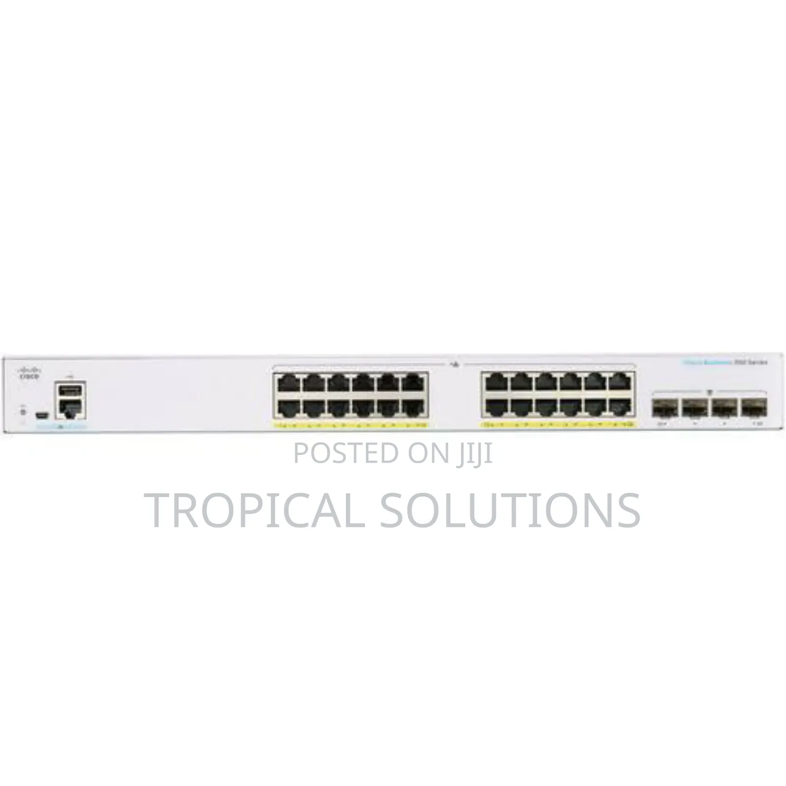 Cisco Cbs350-24p-4g-Uk 24-Port Gigabit Poe Managed Switchsfp