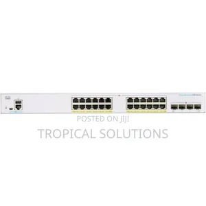 Cisco Cbs350-24p-4g-Uk 24-Port Gigabit Poe Managed Switchsfp