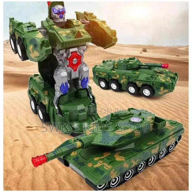 Military Tank / Robot Transformer 5ank - main view