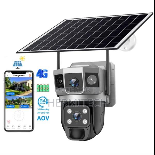 10 X Optical Zoom Hd Dual Lens Triple Screen Solar