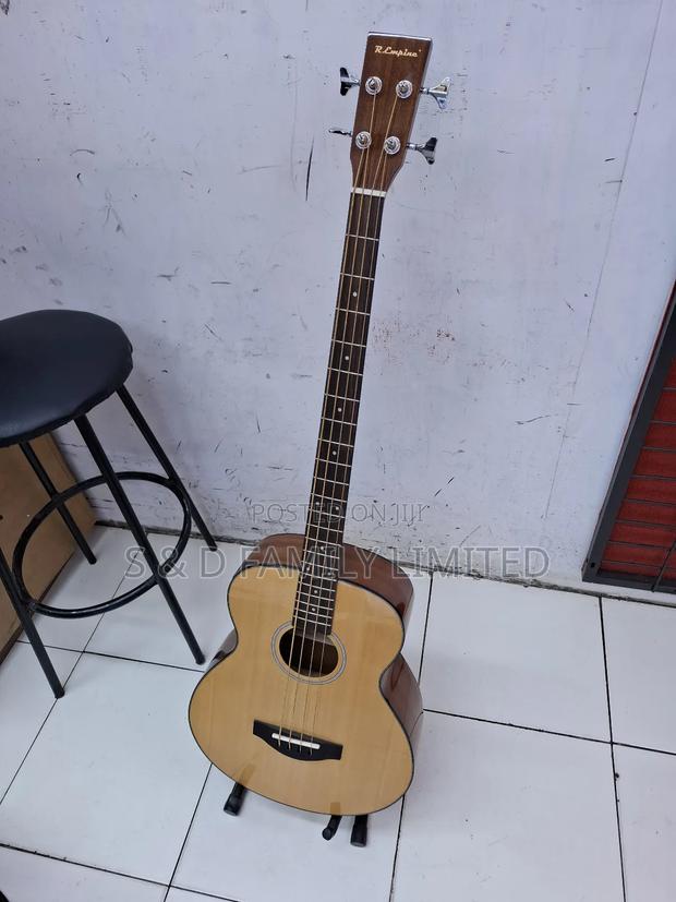 R-Empire 4 String Semi Acoustic Bass Guitar - main view