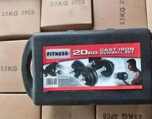 20kg Chrome Adjustable Dumbbell Set – One Set, Endless Wor - thumbnail 2