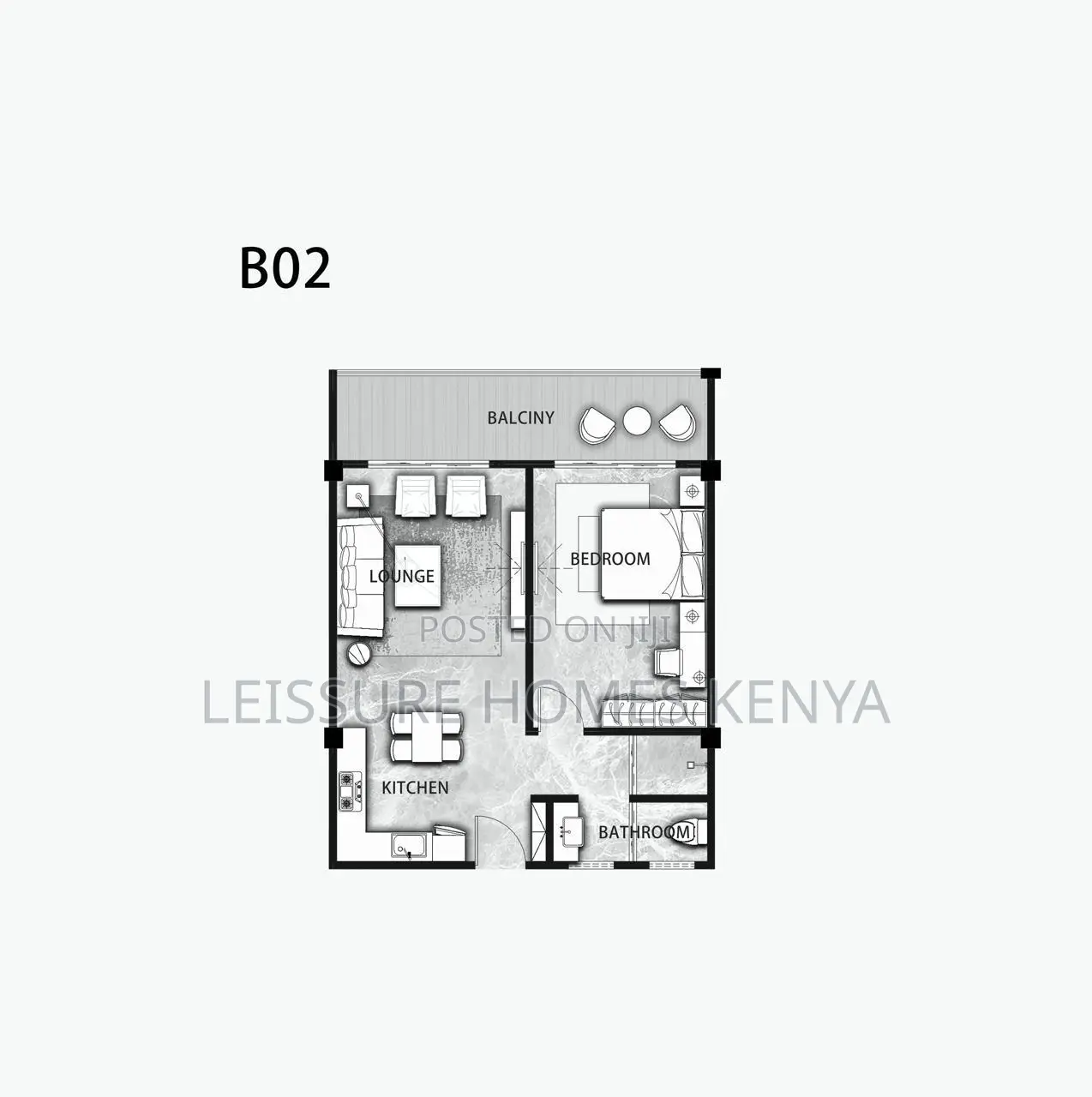 1bdrm Apartment in Westlands for sale