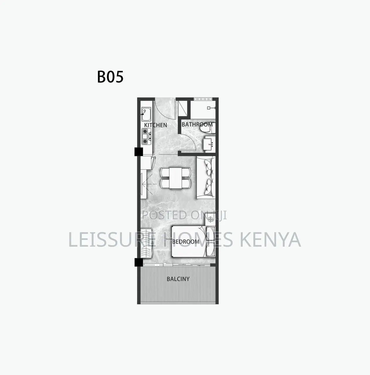 1bdrm Apartment in Westlands for sale