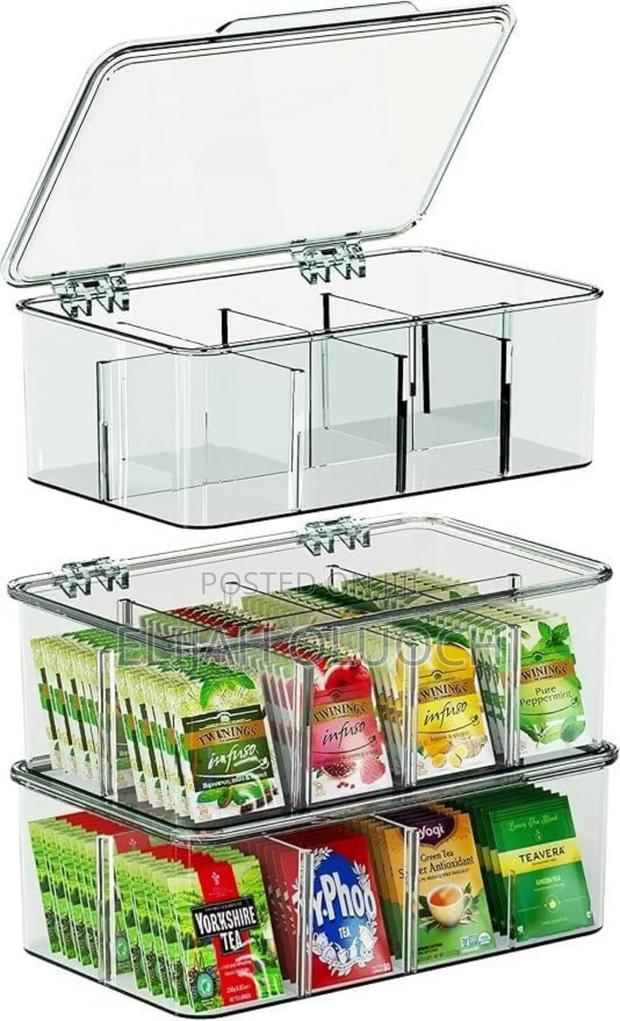 Quality Acrylic Tea Bag/Coffee Organiser - thumbnail 3