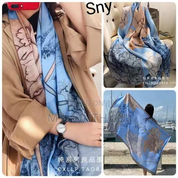 Beautiful Assorted Silk Scarves/ Wrap Shawls - thumbnail 5