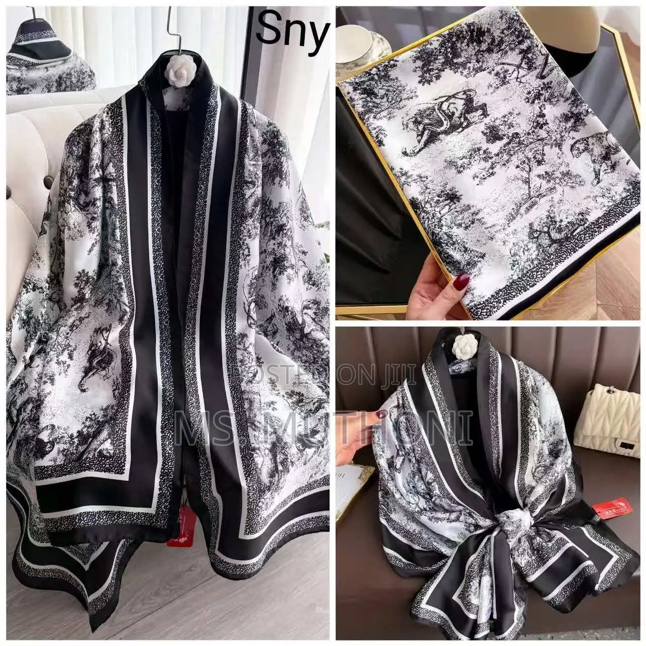 Beautiful Assorted Silk Scarves/ Wrap Shawls