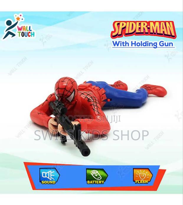 Spiderman Crawling Soldier Toy - main view