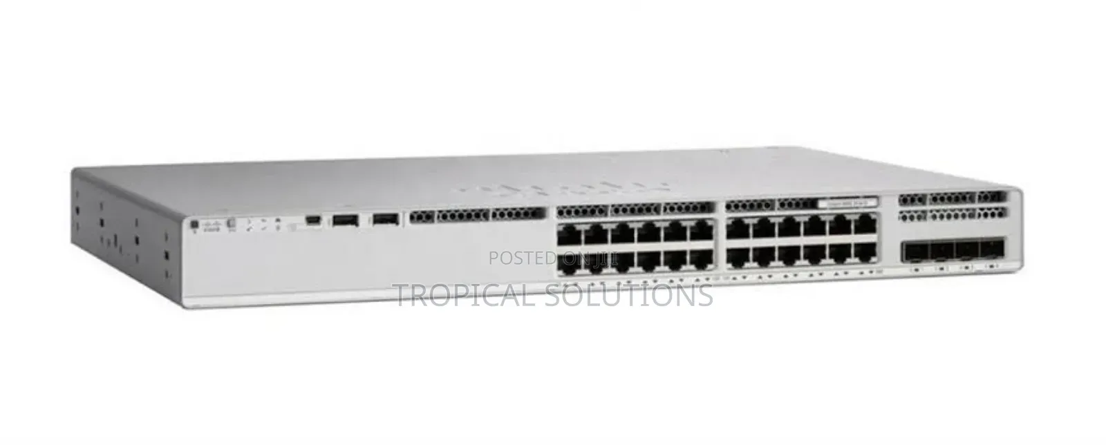 Cisco C9200l-24p-4x-E 24-Port Poe+Switch