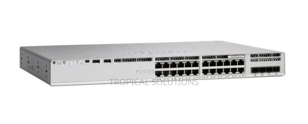 Cisco C9200l-24p-4x-E 24-Port Poe+Switch