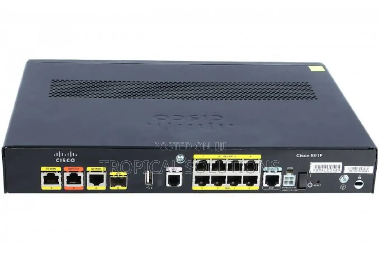 Cisco C891f- Ethernet Integrated Services Router