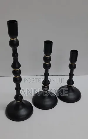 *Classic 3 in 1 Metallic Candle Holder Available*
