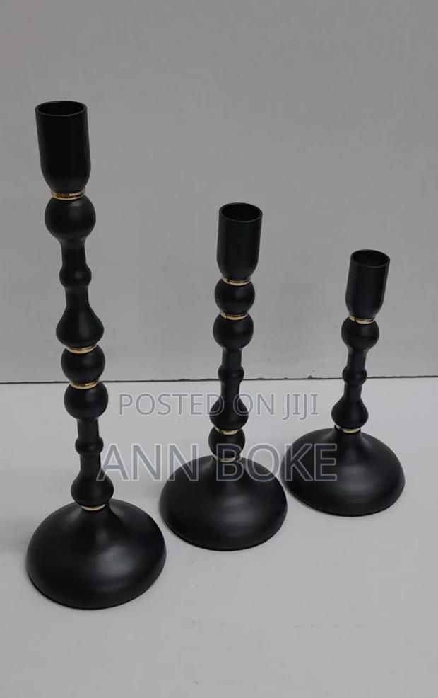 *Classic 3 in 1 Metallic Candle Holder Available*