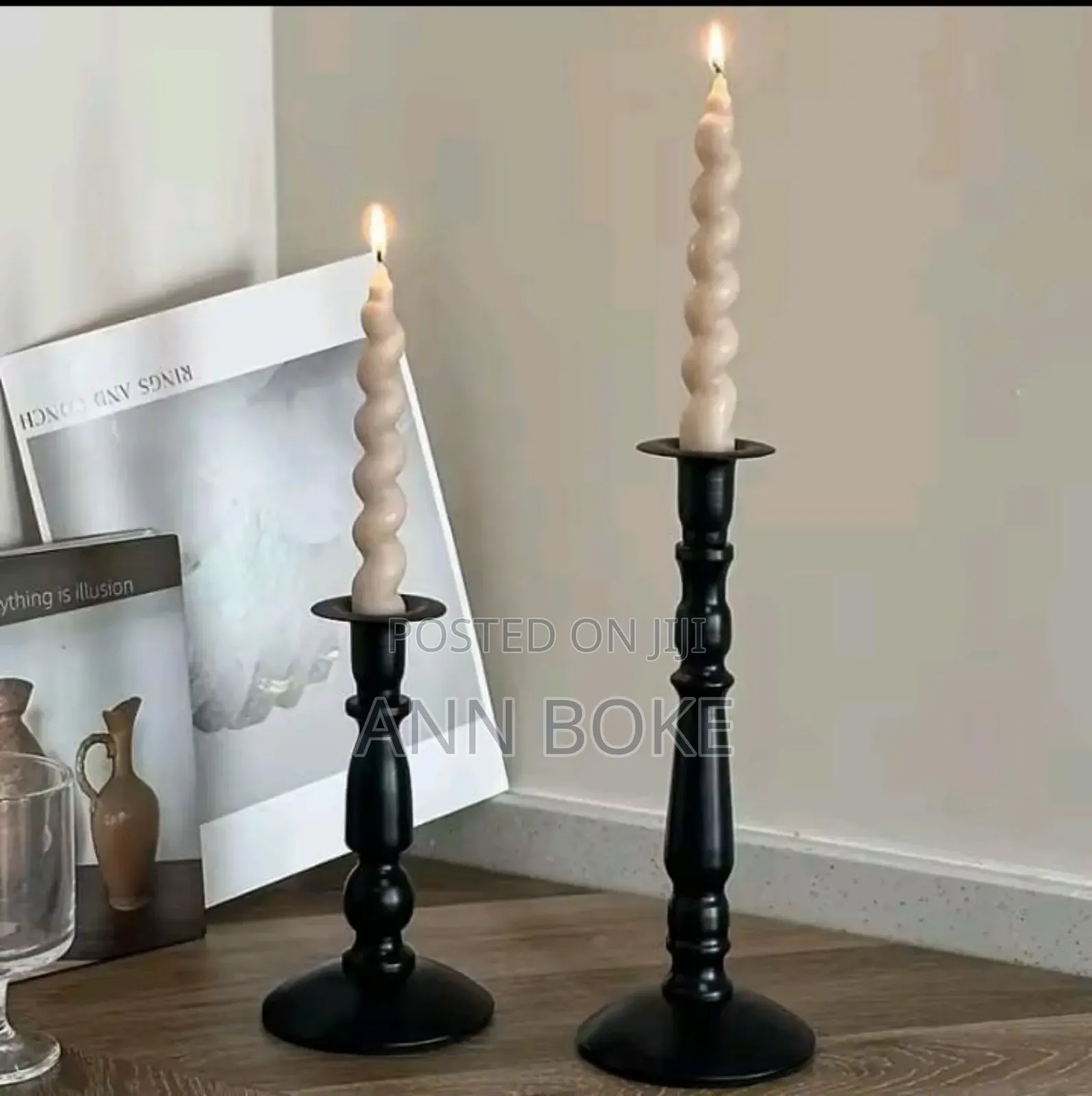 *Classic 3 in 1 Metallic Candle Holder Available*