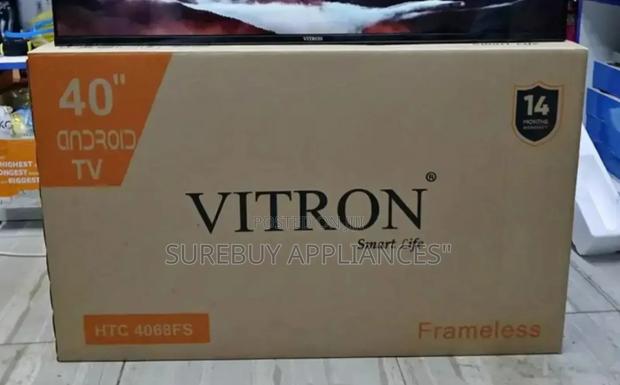 Vitron 40inch Frameless Bluetooth Television Smart Android - main view