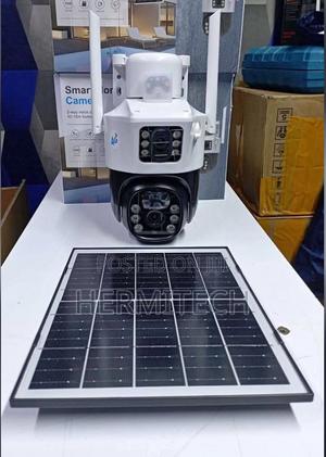 Dual Lens Solar PTZ Wireless Waterproof 4g Camera - thumbnail 2