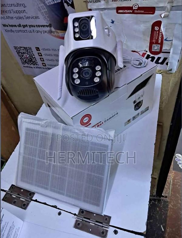 Dual Lens Solar PTZ Wireless Waterproof 4g Camera - thumbnail 3