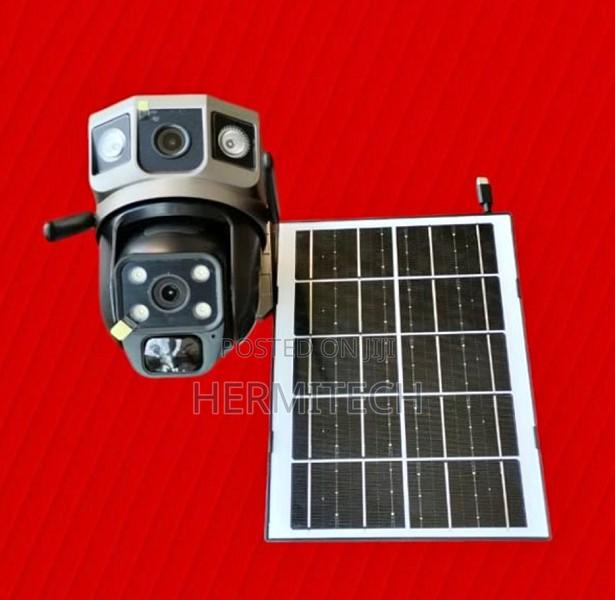 Solar Camera Dual Lens 4g Outdoor Low Powered - thumbnail 2