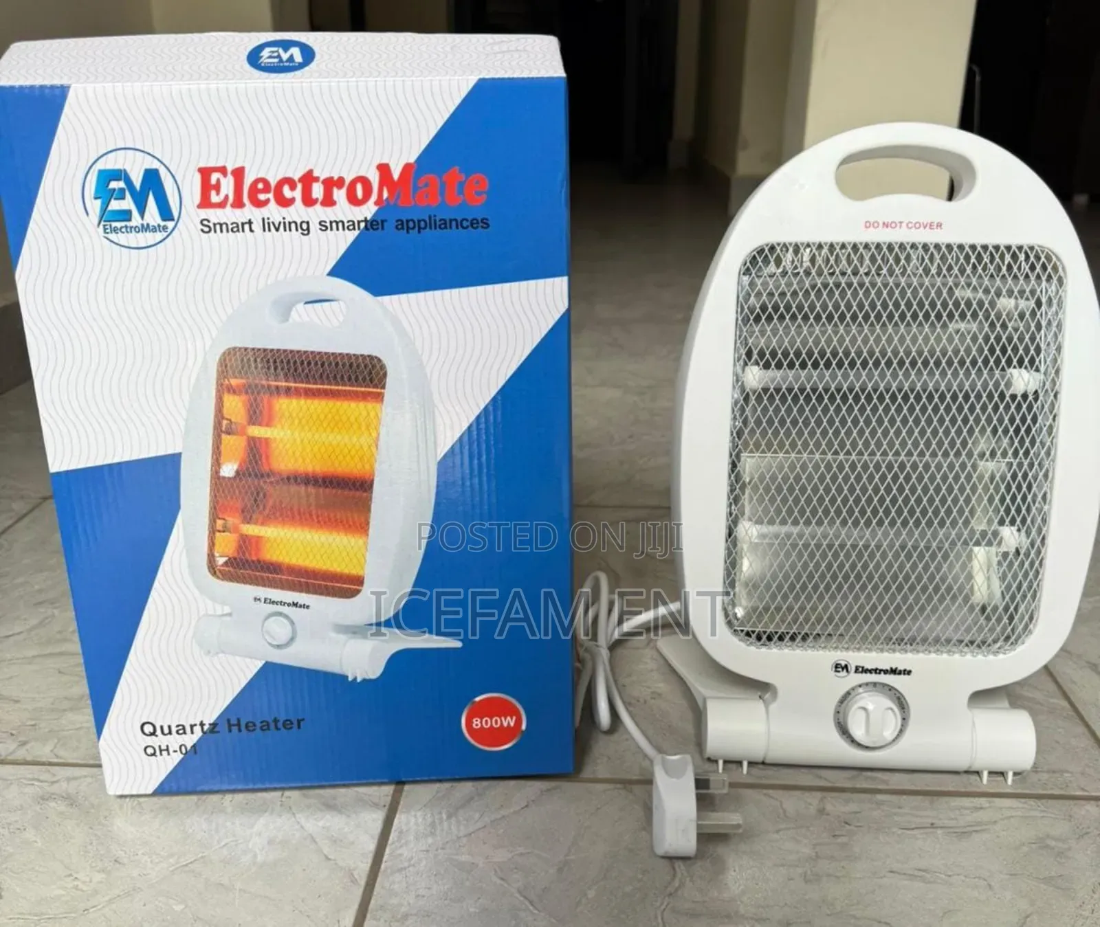 Eletromatic Quartz 800w Room Heater