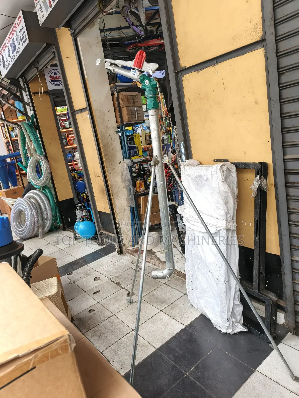 Heavy Duty 2 Inch Rain Gun Complete With Stand