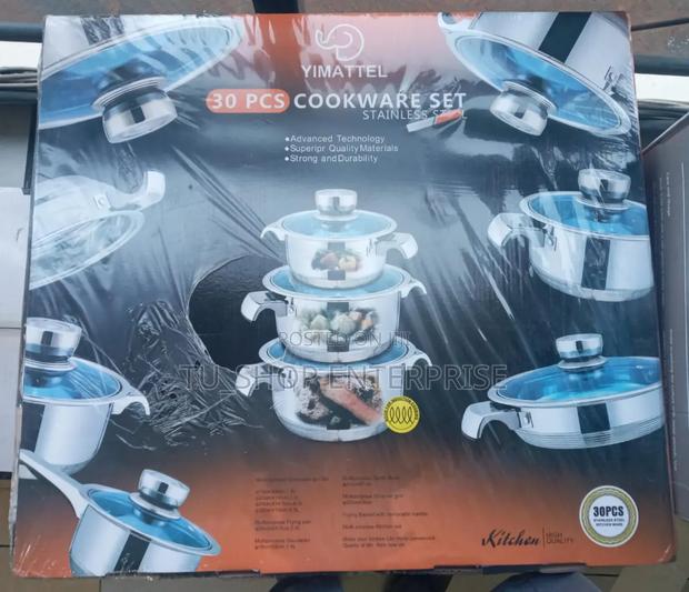 30.Pcs Yiametei Stainless Cookware Set - main view