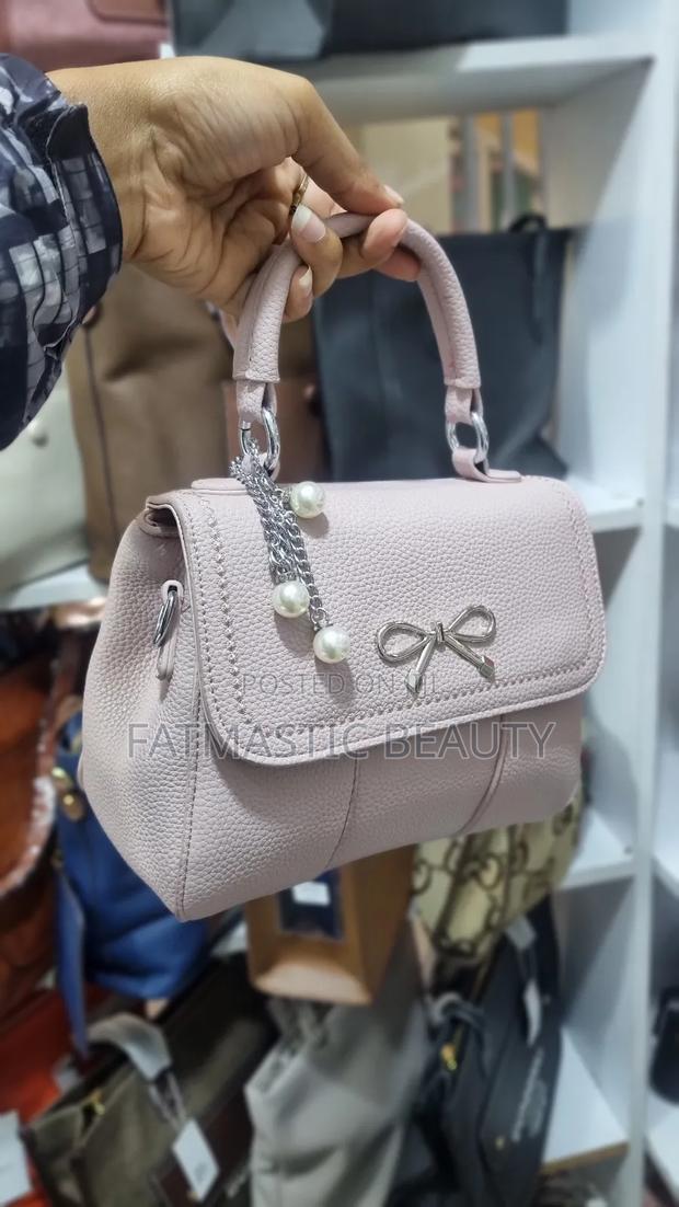 Stylish Pink Shoulder Bag - main view