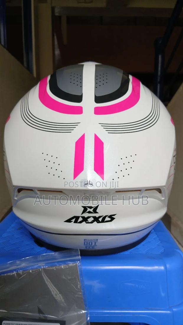 Riding Helmet- White Pink Riding Helmet - thumbnail 2